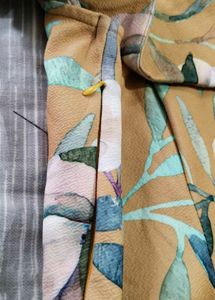 Floral Print Off-Shoulder Dress