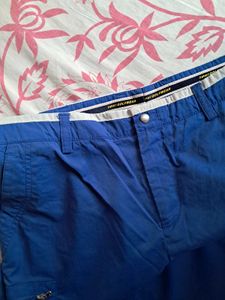 Blue Cargo Pants
