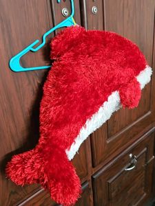 Red Dolphin Plush