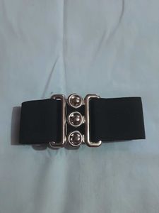 Elastic Black Belt