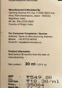 Minimalist Alpha Arbutin Serum