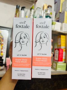 Foxtale Super Glow Face Wash Pack Of 2