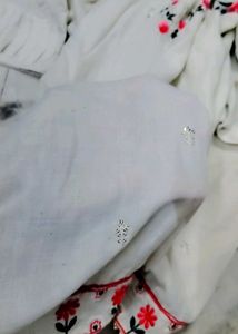 Elegant White Kurta Set