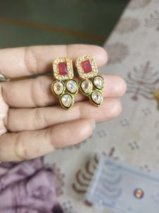 Kundan Polki set