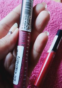 Lakme Pink Punch And Red Velvet Combo Lipstick