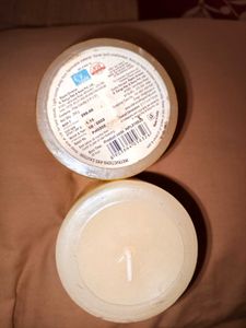 Gold Irish Glitter Pillar candles 260gm Each