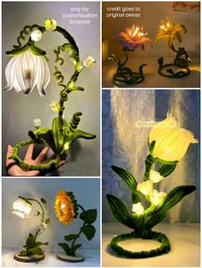 Pinteresty Viral Aesthetic Lily Lamp✨💗🥀