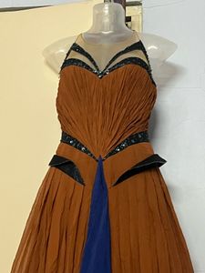 Disney Princess Pinterest Elegant Brown Maxi Dress