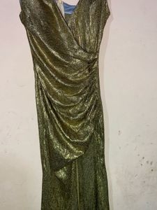 Sparkling Gold Evening Gown