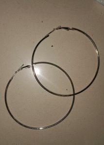 Hoop Silver Earrings