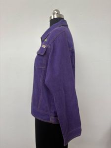 Vintage Purple Denim Jacket