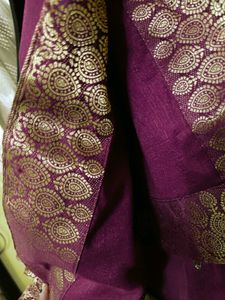 Beautiful Purple Saree 💜✨