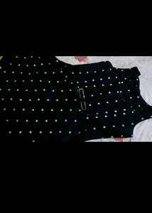 Black Flared Dress Woman