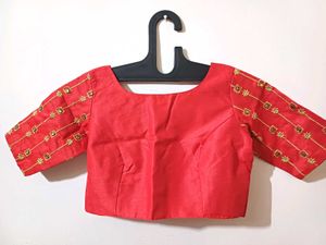 💥🆕️ 2 Boat Neck Brocade Silk Princess Cut Blouse