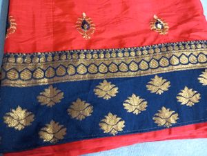 Red Art Silk Sarees