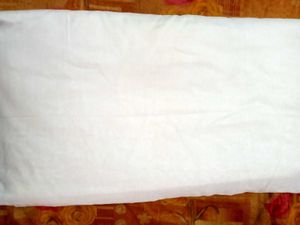 Elegant White Cotton Saree