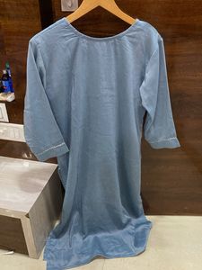 Blue Kurta Trouser Women