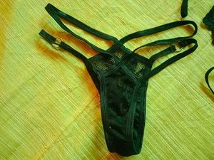 Black Thong Set (3 Pairs)