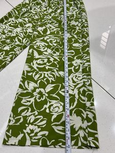Green Floral Top  &amp; Bottom Set New 🆕