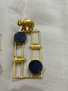 18K Plated Contemporary Earrings