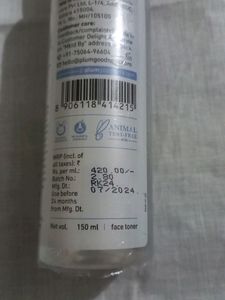Plum Niacinamide Toner