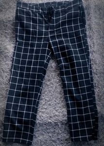 Checked Trousers