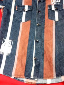 Striped D&amp;G Shirt For 10 To 11 Year Old Boy (28)