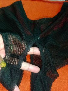 unisex Lace front open panties