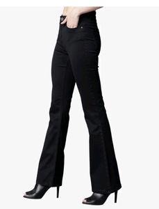 bootcut black jeans