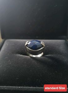 Elegant Blue Stone Ring