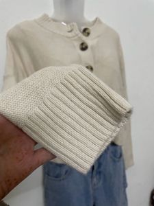 Y2K Korean Cropped Cardigan