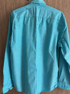 Peter England Blue Shirt