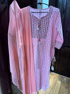 Pink Sharara Set