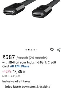 Belkin Thunderbolt 3 Wire