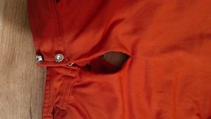 Orange Off Shoulder Top