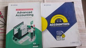 CA INTER ADVANCED ACCOUNT BOOKS