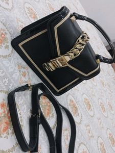 Black Shoulder Bag....