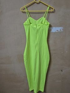 Neon Corset Bodycon Dress