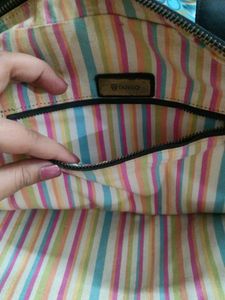 Y2K Pink Leopard Print Embellished Bag