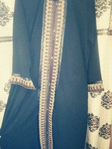 Long Sleeved Black Burqa