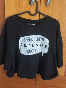 Crop top oversized