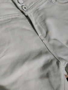 Beige Jeans Pants