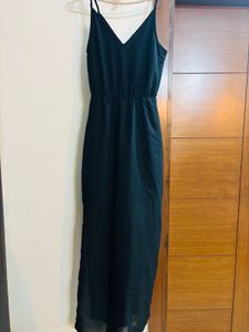 Elegant Black Maxi Dress