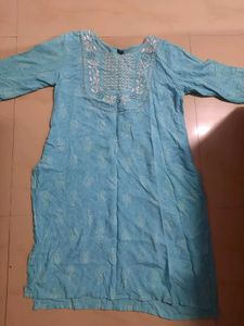 Soft Fabric Straight Kurti