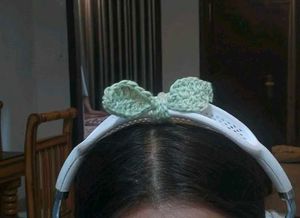 crochet sprouts for your headphones