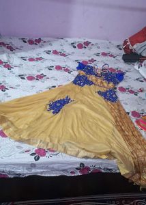 Frock With  Coridar Silver