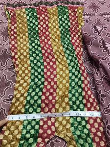 silk Top and Duppatta No Pant