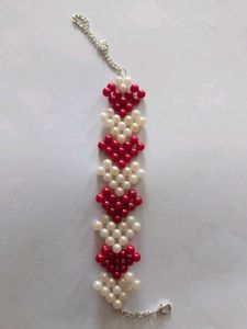 Beaded Heart Bracelet