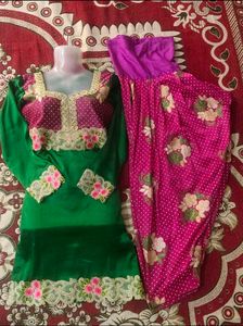Combo Embroidered Salwar Kameez 2 Set