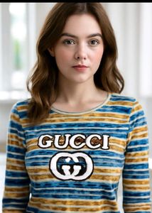 Striped GUCCI Top